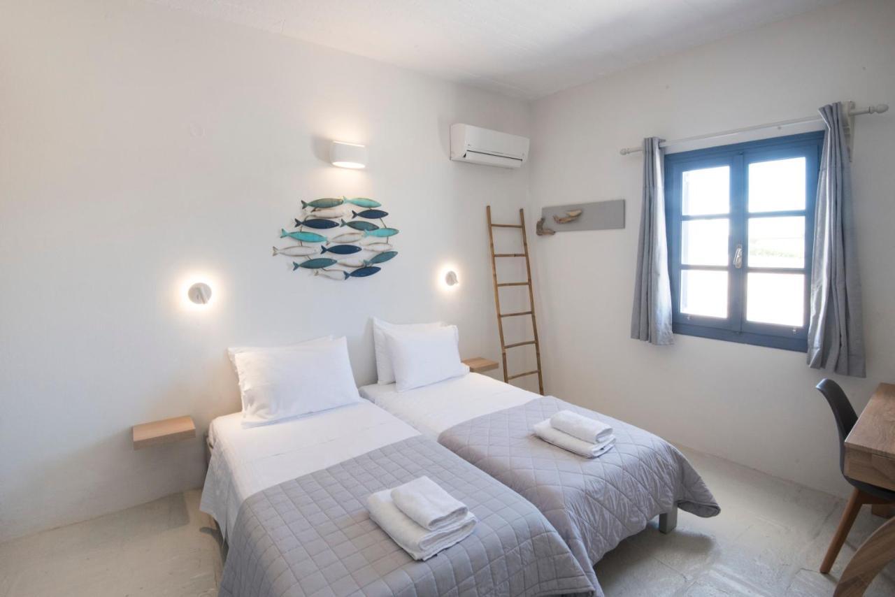 Kyma Seafront Exceptional 2Bd House In Naousa Bagian luar foto