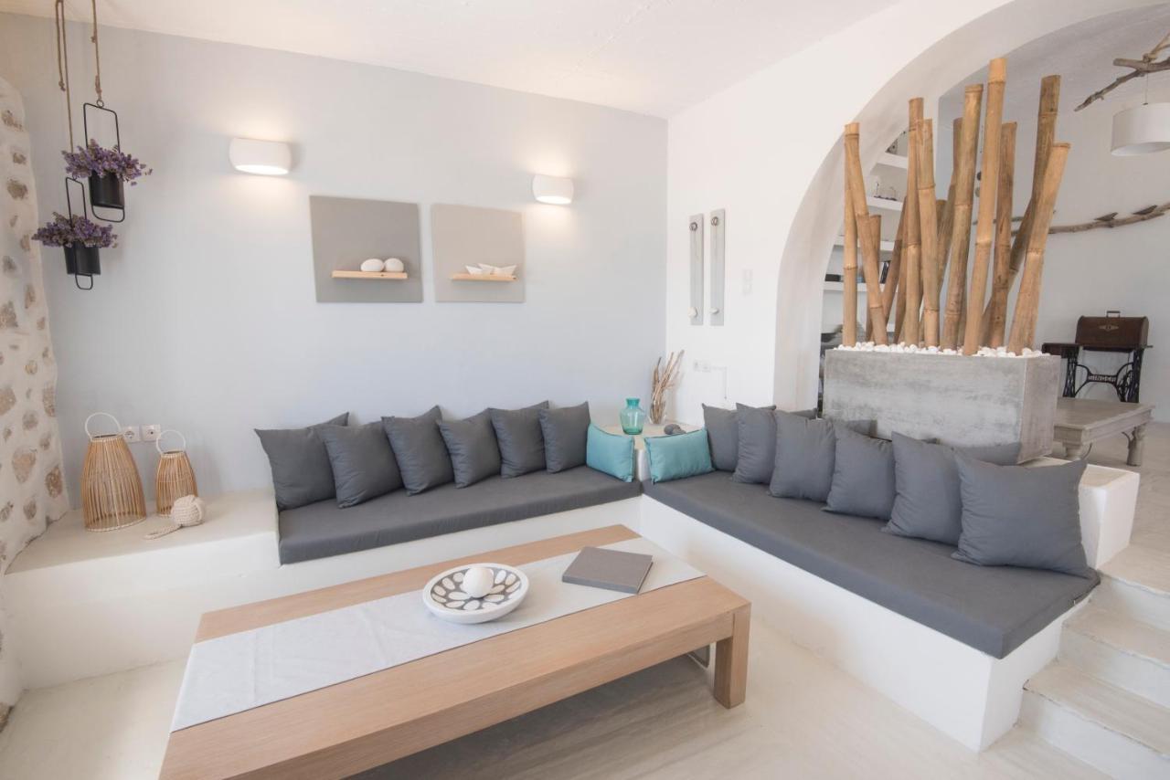 Kyma Seafront Exceptional 2Bd House In Naousa Bagian luar foto