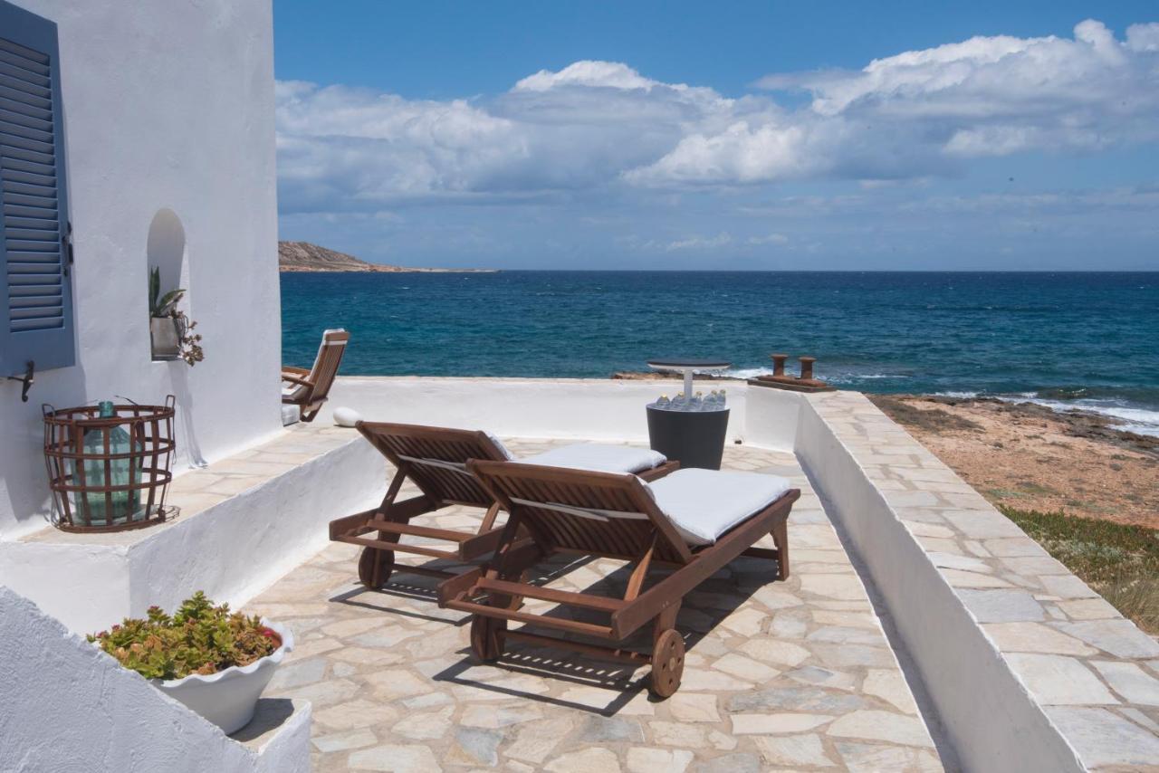 Kyma Seafront Exceptional 2Bd House In Naousa Bagian luar foto
