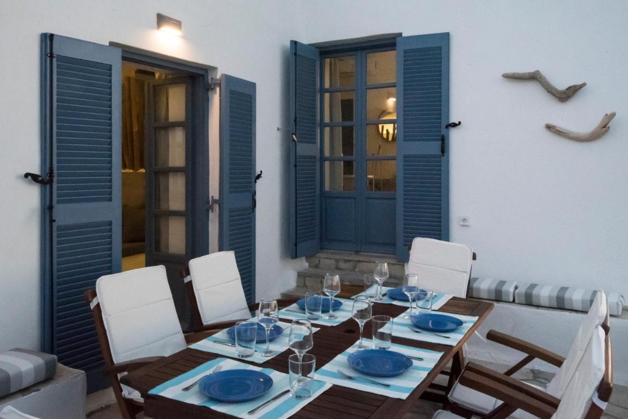 Kyma Seafront Exceptional 2Bd House In Naousa Bagian luar foto