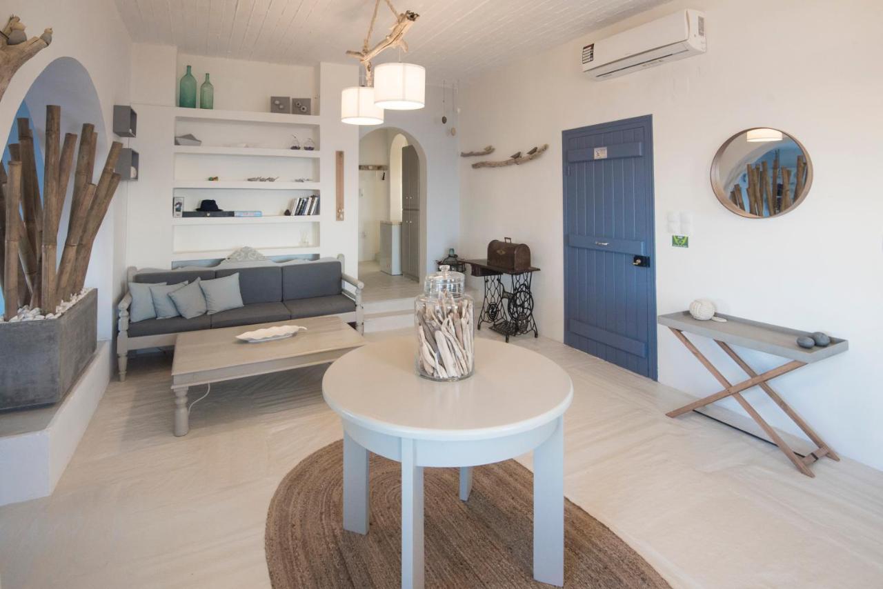 Kyma Seafront Exceptional 2Bd House In Naousa Bagian luar foto