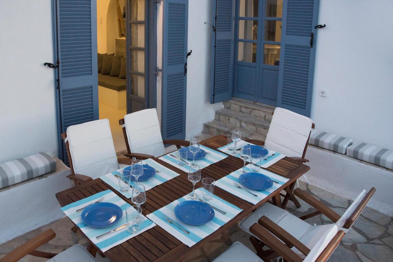 Kyma Seafront Exceptional 2Bd House In Naousa Bagian luar foto