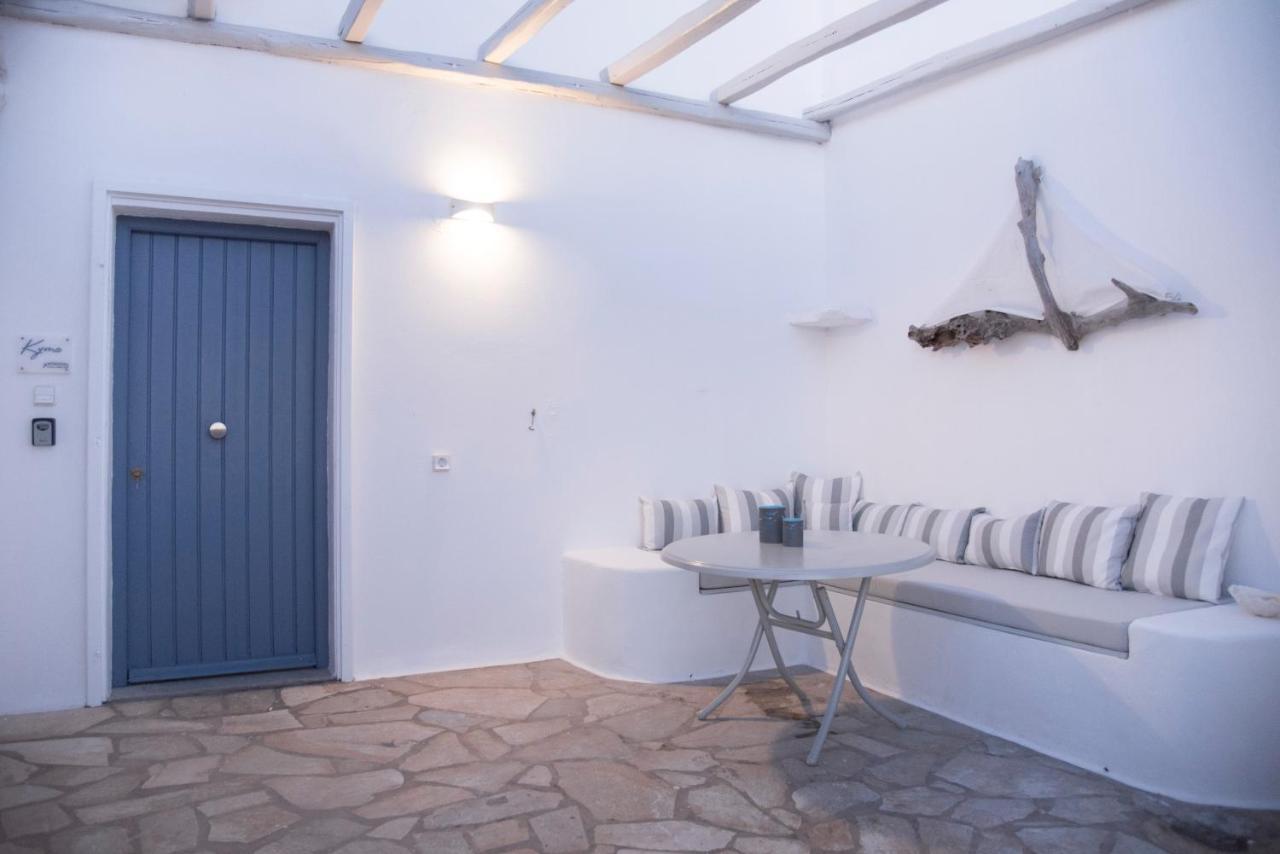 Kyma Seafront Exceptional 2Bd House In Naousa Bagian luar foto